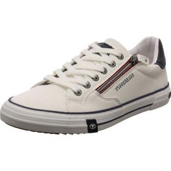 Tenue urbaine Tom Tailor – baskets homme blanc/bleu