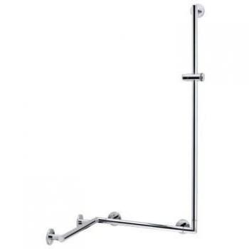 Keuco Plan Care Duschhandlauf 34908, Aluminium silber-eloxiert/verchromt