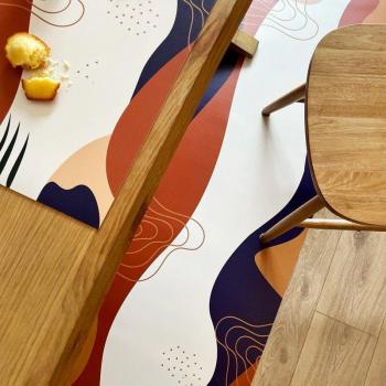 Alfombra de cocina 50x200cm de vinilo