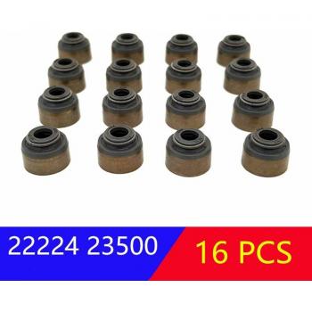 16PCS Engine Valve Stem Oil Seals for Hyundai & Kia