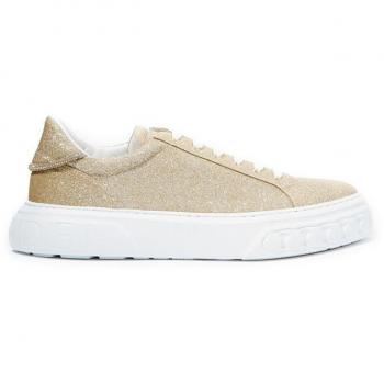 Casadei Elegant Adventure Ledersneakers (Dames, EU 38.5 / US 8.5)