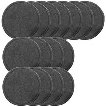 Lingettes de nettoyage réutilisables en bambou et coton