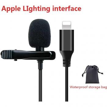 Professional Clip-On Microphone for Video Conferencing