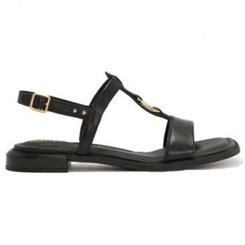 Sandali Clarks Ariany Sling in Pelle Nera Tacco Basso EU 37.5