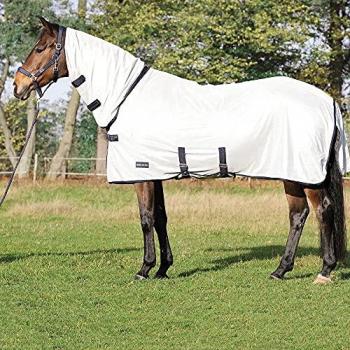 Busse Paddock Fliegendecke, SUPERB silber-navy 115cm
