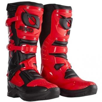 O'Neal Botas RSX Negro-Rojo