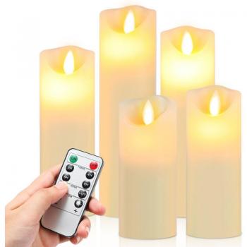 Colección Luz Suave 5 Velas