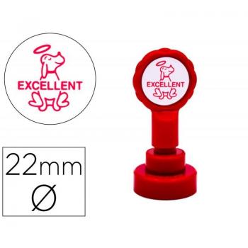 Tampon Artline Émoticon Excellent Rouge 22 mm
