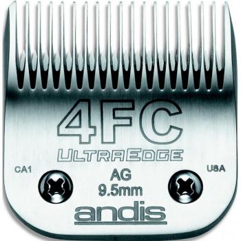Lame N°4FC ANDIS 9.5 mm pour tondeuse chien PRO AGC/AGR/BGC/MBG/SMC/ZRII et compatible avec Trixie Lame Rechange Andis Pour #