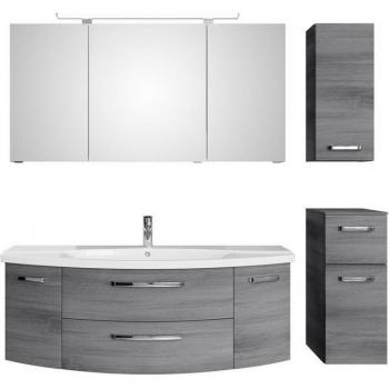 Saphir Badmöbel-Set mit Hängeschrank und Türdämpfer