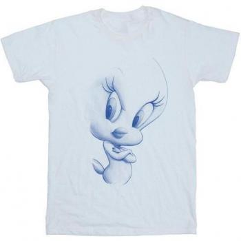 T-shirt Looney Tunes Homme Tweety Attitude Rouge