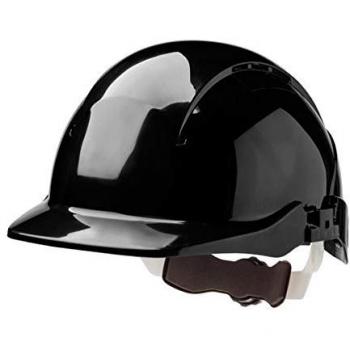 Centurion Black Vented Safety Helmet