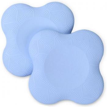 2PCS Protective Round Knee Pad Yoga Mats