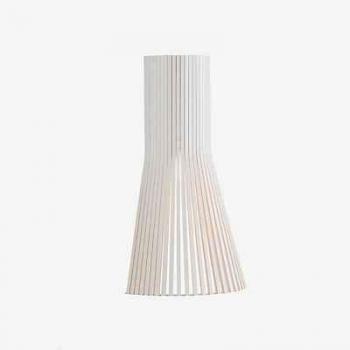 Applique Secto design blanc H45cm