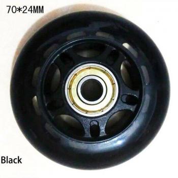 6PCS 70mm High Elasticity Skating Wheels