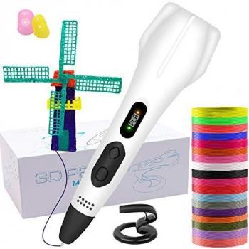 Stylo d'impression 3D avec filament de 18 couleurs