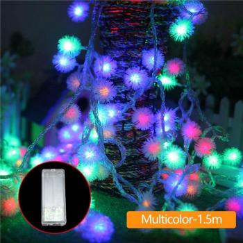 Guirnalda de luces navideñas LED diente de león
