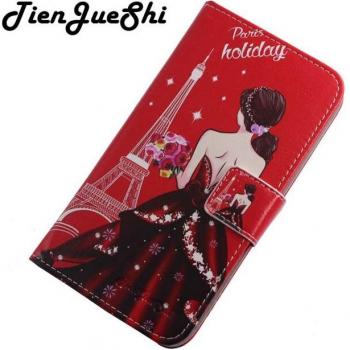 Stylish Leather Pouch for TEENO DUODUOGO J6 Plus