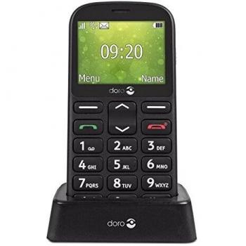 Teléfono Móvil para Mayores Doro 1361 2,4 Negro