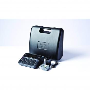 Brother PT‑D600VP Bürotischbeschriftungsgerät – Thermo‑Print 3,5–24 mm (schwarz)