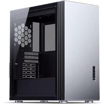 Jonsbo U6 Window Midi-Tower, Tempered Glass (ATX, Mini ITX, mATX), PC Gehäuse, Silber