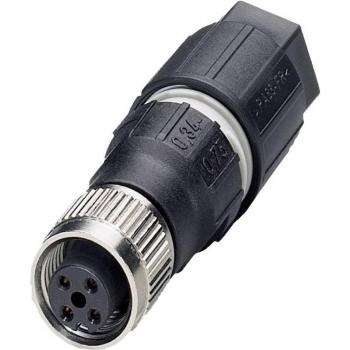 Lütze 490029 M12 Straight Sensor Socket – 4 Pin