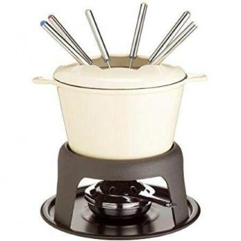 MasterClass Cast Iron Fondue Set with Burner