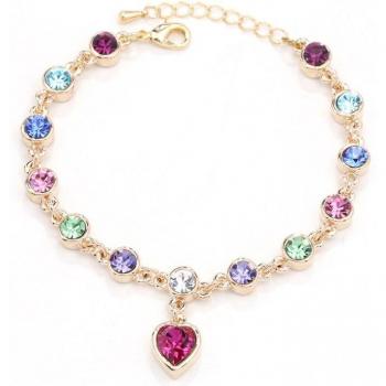 Pulsera de Pérdida de Peso Terapéutica en Plata 925 con Cristal Azul