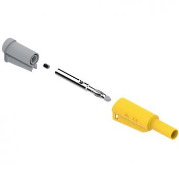 Spina da laboratorio Ø 4 mm Gialla 1 pz