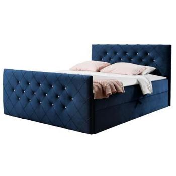 Lit Baltimore 158 en Tissu Amor Velvet