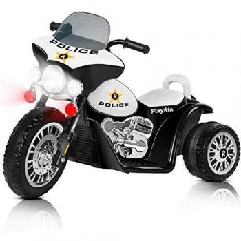 Moto eléctrica infantil Playkin Policía 6V