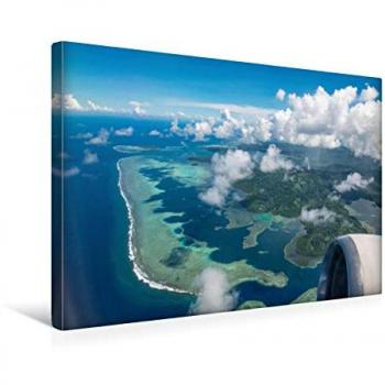 CALVENDO Textilkunst 45x30 cm – Pohnpei Atoll, Micronesien