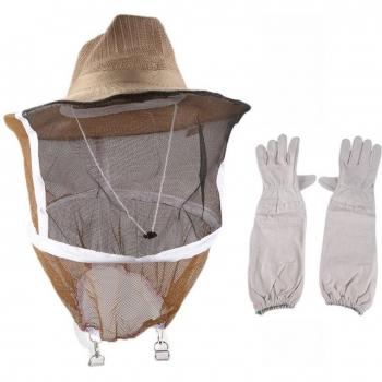 Sombrero Velo + Guantes de Sol