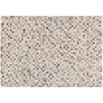 Mosaico de Cuero Gris 230×160