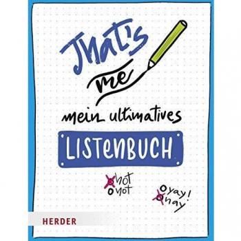 That’s me – Mein ultimatives Listenbuch