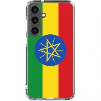 Samsung Galaxy S24 Ultra Soft Colorful Ethiopian Flag Shell