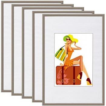 Bilderrahmen Set Kunststoff 5 Stück 13x18 cm Woltu New Lifestyle
