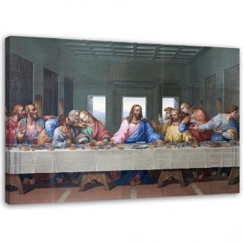 Feeby Doekdruk, Laatste Avondmaal 60x40 Multicolor