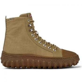 Botas Camper K400584-007 Ground en tejido color camel