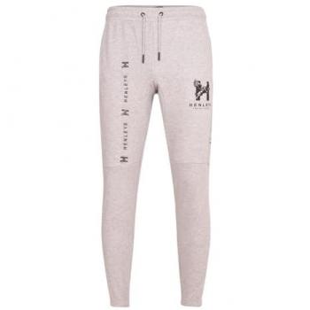 Grey Marl Tapehen Joggers for Men