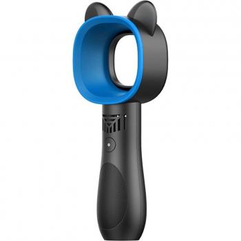Ventilador USB sin aspas con orejas de gato, 3 velocidades, portátil para el hogar y la oficina TY