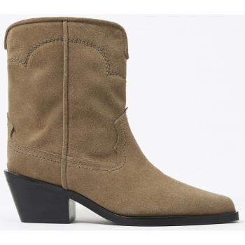 Botines camperos de mujer con tiradores interiores