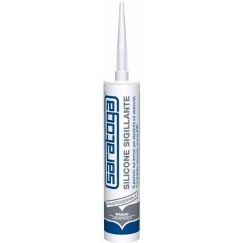 Silicone grigio RAL 7004 per porte e finestre 280 ml