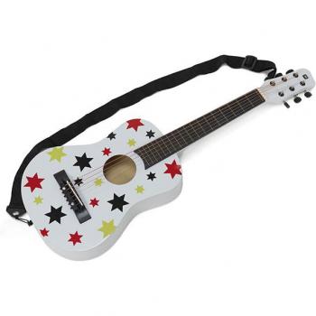 Guitare en Bois 75 cm Étoile