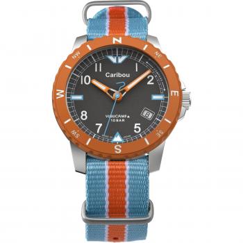 Kentex Yuru Caribú Reloj Sustentable Camp S805M‑01 – Estructura Negra, Versión Regular