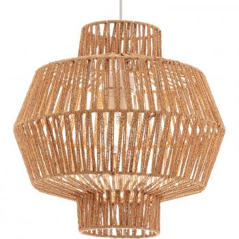 Edit Lighting Lucia Ceiling Pendant Light with Rattan Shade