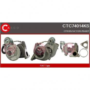 Turbocompresseur CASCO CTC74014KS pour CITROËN Jumper II Van