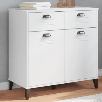 VIKEN Sideboard 80x40x80 cm White Vidaxl Engineered Wood