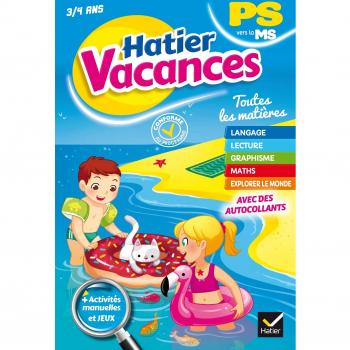 Hatier Vacances PS vers la MS : Toutes les matières
