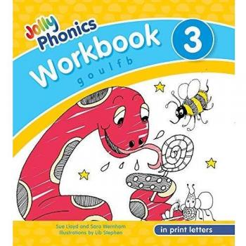 Jolly Phonics Workbook 3 in Print Letters: Jolly Phonics